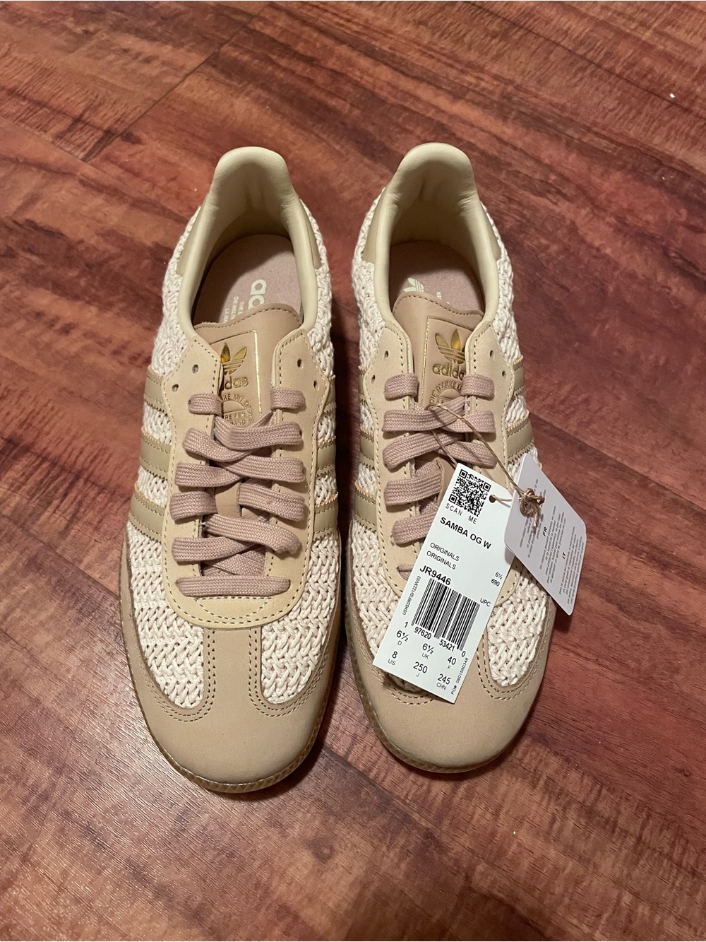 Adidas Samba Women's Cream Beige Casual Sneakers